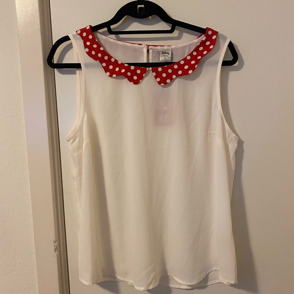 NEW LC Lauren Conrad Disney Minnie Collar Tank